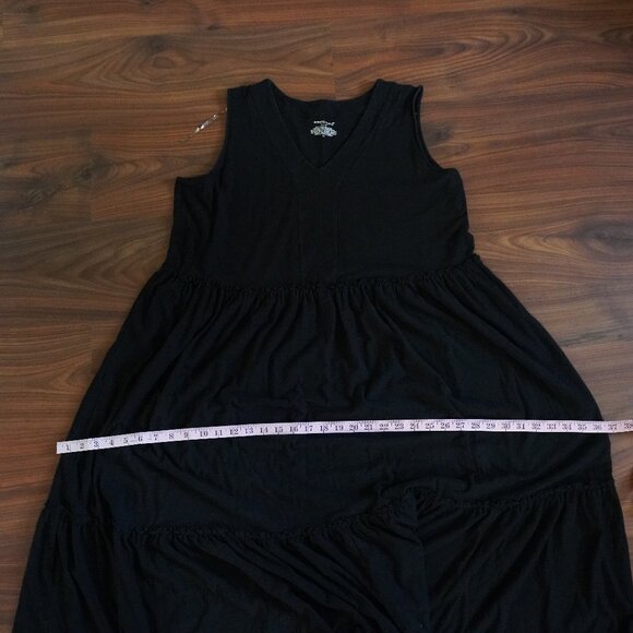 Westbound Sleeveless Casual Black Dress - Picture 7 of 8